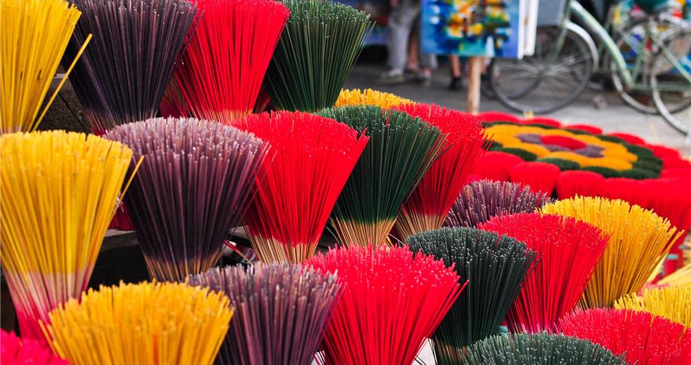 The Scent of Traditional Incense Making in Hue Imperial City, Vietnam