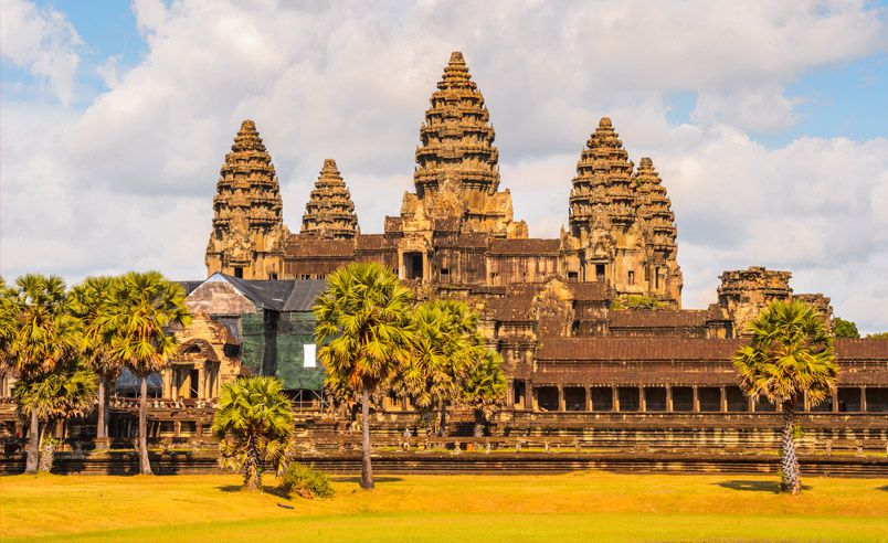 Angkor Wat temple in Siem Reap