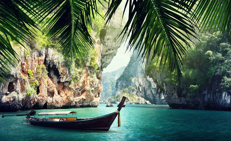 Long-tail boat trip in Krabi