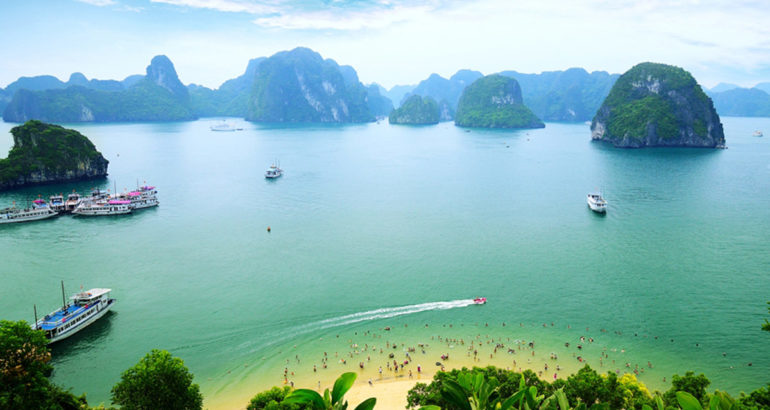 Halong Bay overview
