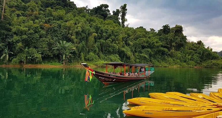 elephant-hills-floating-camp-thailand-boat
