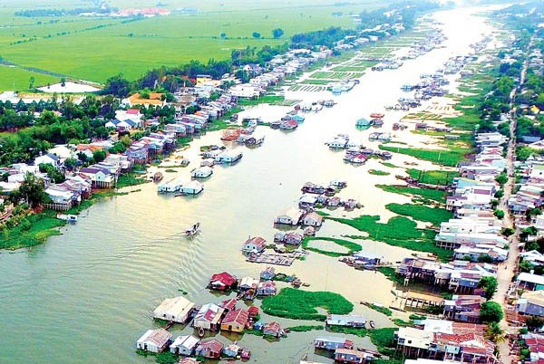 Chau Doc Fishing village