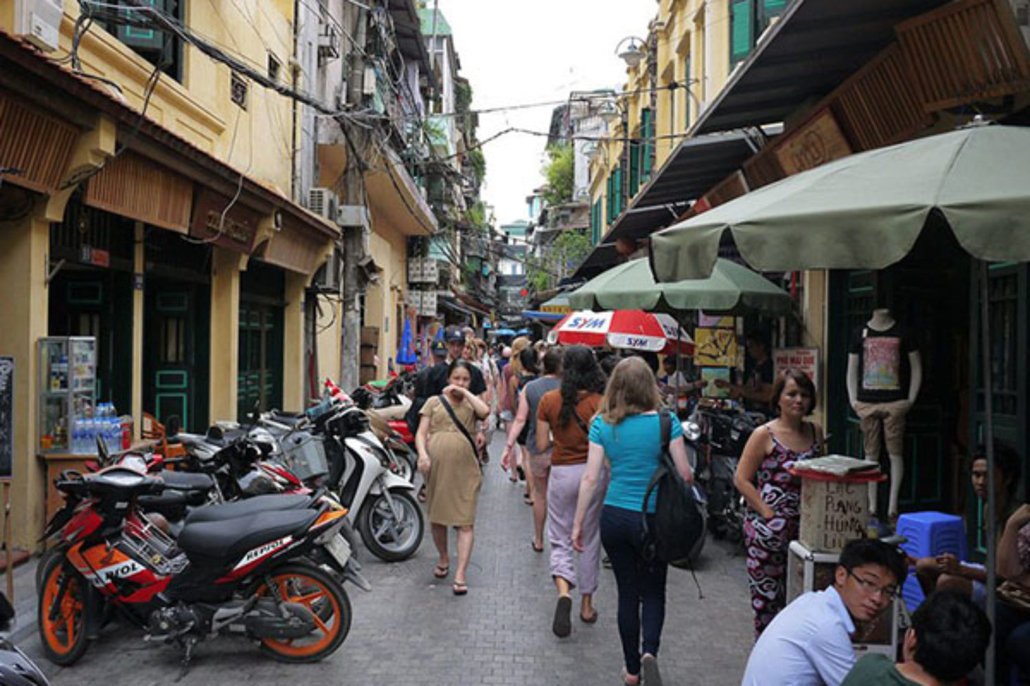 hanoi old quarter, vietnam